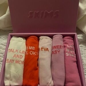 SKIMS Cotton Jersey String Bikini Pack